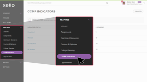 Left menu shows highlight with CCMR selected